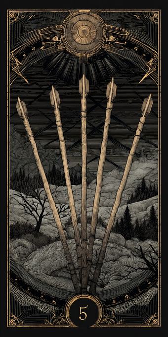 Five of Wands