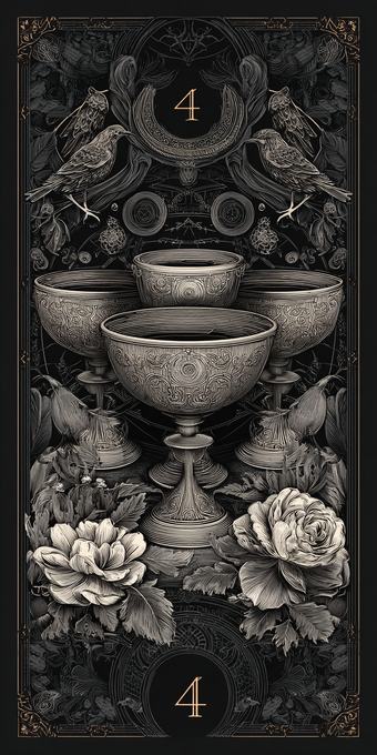 Four of Cups